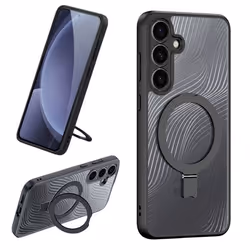 Coque Étui avec Anneau Support - DUX DUCIS - Samsung Galaxy S25 - Antichoc - MagSafe® - Élégante