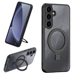 Coque Étui avec Anneau Support - DUX DUCIS - Samsung Galaxy S25 - Antichoc - MagSafe® - Élégante