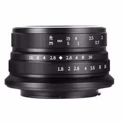 7Artisans A103S, Objectif large, 7/5, 25 mm, Fujifilm X