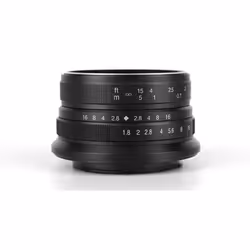 7Artisans A103S lentille et filtre d'appareil photo MILC Objectif large Noir