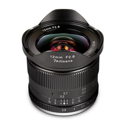 7Artisans 495356 lentille et filtre d'appareil photo MILC Objectif ultra large Noir