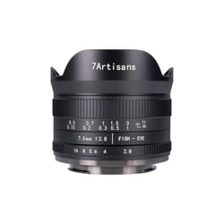 7Artisans 7.5mm F2.8 Mark II MILC Objectif large "fish eye" Noir