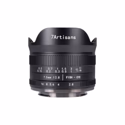 7Artisans 7.5mm F2.8 Mark II, Objectif large "fish eye", 11/9, Nikon Z