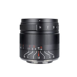 7Artisans 55 mm F1.4 MKII MILC Objectif standard Noir