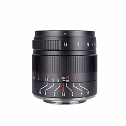 7Artisans 55 mm F1.4 MKII, Objectif standard, 6/5, Nikon Z