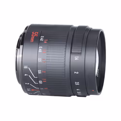 7Artisans 55 mm F1.4 MKII MILC Objectif standard Noir