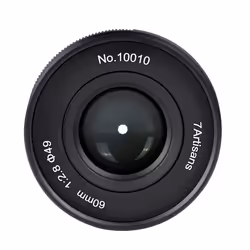 7Artisans A112II-Z lentille et filtre d'appareil photo MILC Objectif macro Noir - Vue supplémentaire 5