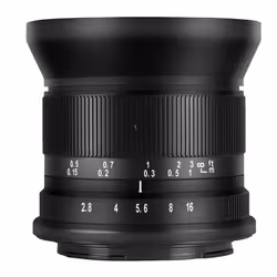 7Artisans A601B-II lentille et filtre d'appareil photo MILC/SLR Objectif ultra large Noir