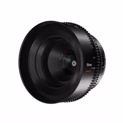 7Artisans 50mm T2.0 Canon RF MILC/SLR Objectif de cinéma Noir