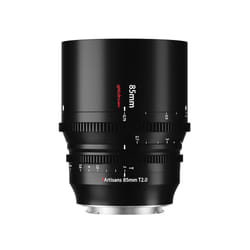 7Artisans 85mm T2.0 Canon RF MILC/SLR Objectif de cinéma Noir