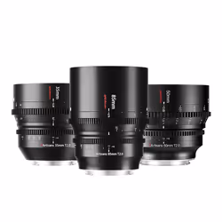 7Artisans 85mm T2.0 Nikon Z MILC/SLR Objectif de cinéma Noir