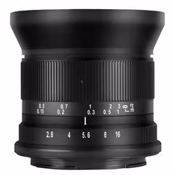 7Artisans A605B-II lentille et filtre d'appareil photo MILC/SLR Objectif ultra large Noir
