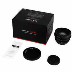 7Artisans C704B lentille et filtre d'appareil photo MILC Objectif large Noir