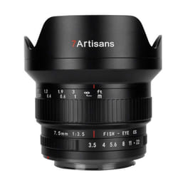 7Artisans A114B-EF lentille et filtre d'appareil photo MILC/SLR Objectif ultra large Noir
