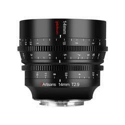 7Artisans 14mm T2.9 APSH MILC Grand-angle Noir