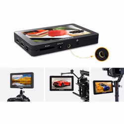 Feelworld F6 Plus 14 cm (5.5") Noir Rétroéclairage à LED Écran tactile