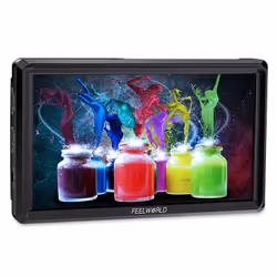 Feelworld FW568 V3 Moniteur de caméra 15,2 cm (6") Noir 1920 x 1080 pixels Rétroéclairage à LED Écran tactile - Vue supplémentaire 7