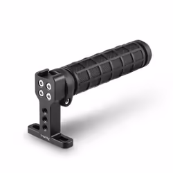 SmallRig 1446, Poignée, Noir, Aluminium, Caoutchouc, 1/4", CE, 132 mm