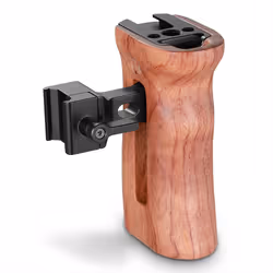 SmallRig 2187, Poignée, Noir, Bois, Aluminium, Bois, 1/4, 3/8", NATO, 75 mm