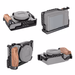 SmallRig CCS2434 étui pour caméra 1/4" Noir, Bois