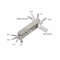 SmallRig 2713 pince multi-outils Format de poche 9 outils Argent - Vue supplémentaire 5
