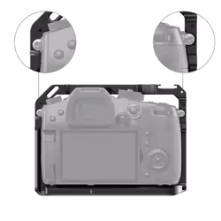SmallRig CCP2646 étui pour caméra 1/4, 3/8" Noir
