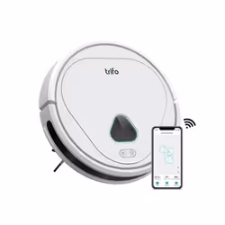 Trifo Max, Sac à poussière, Blanc, Rond, 0,6 L, 70 dB, Chargement