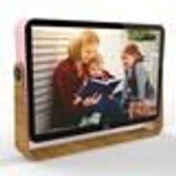 KODAK 10 Pouces En bois Cadre photo numérique avec diaporama automatique et mémoire intégrée - Intégré Li-batterie -Or rose