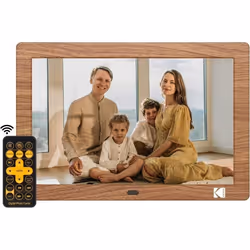 Cadre Photo Numérique - KODAK - 8 Pouces - Écran IPS 1280x800 - Sans WiFi - Télécommande