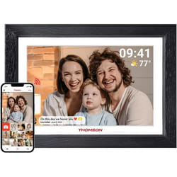 Cadre Photo Numérique - THOMSON - 101 Pouces - WiFi - Écran Tactile IPS - 32 Go Mémoire Interne