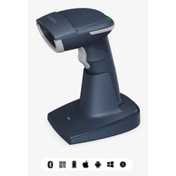 Inateck BCST-54 Lecteur de code barre portable 1D/2D CMOS Bleu, Gris