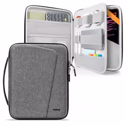 Housse Antichoc - INATECK - 11 Pouces - Compatible iPad Pro M2/M1 - Rigide EVA - Gris
