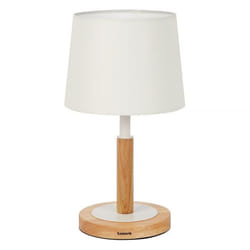 Lampe de Chevet en Bois - TOMONS - Style Scandinave - Stepless Dimming - Certification FSC