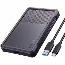 Boîtier de Disque Dur - INATECK - FE2016 - USB 3.2 Gen 2 - 6Gbps - Étui en Silicone