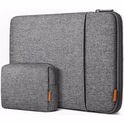 Housse de Protection Inateck 13 Pouce pour MacBook Air Pro M4/M3/M2/M1 - Gris