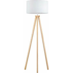 Tomons LED Lampadaire Dimmable Stepless Trépied en Bois à de Style Scandinave