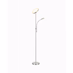 TOMONS LP03003, Argent, Chambre à coucher, Salon, Métal, Polyvinyl chloride (PVC), IP20, II, Moderne