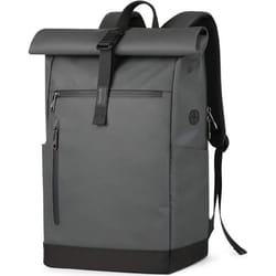 Inateck Sac à Dos Imperméable Antivol Sac Ordinateur 17 Pouces aux Intempéries avec Port d’Écouteurs/Câble Sac Roll Top 30L