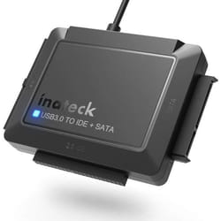Inateck Adaptateur USB 3.0 vers IDE/SATA Convertisseur pour 2.5/ 3.5 HDD/SSD Disque Dur