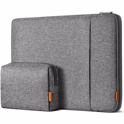 Housse - INATECK - 14 Pouces - Protection 360° - Compatible MacBook Air 15 - Gris