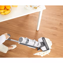 Tineco iFloor BREEZE aspirateur de table Gris, Blanc Sans sac