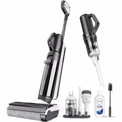 Aspirateur Lavant Tineco Floor One S5 Combo - Aspirateur Sans Fil Eau/Poussière - Aspirateur à main - Nettoyage des coins amé ...