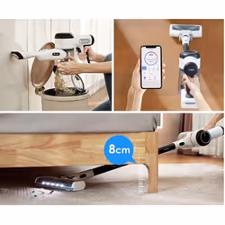 Tineco PURE ONE X aspirateur de table Noir, Blanc Sans sac