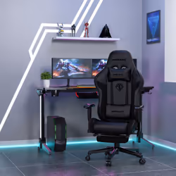 Anda Seat Jungle 2 Siège de jeu sur PC Siège capitonné Noir, Jaune - Vue supplémentaire 10