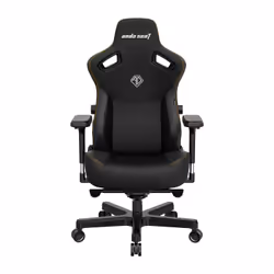 Anda Seat Kaiser 3 XL, Siège rembourré, Dossier rembourré, Noir, Noir, Simili-cuir, Simili-cuir