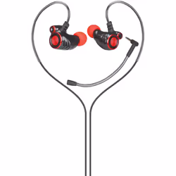 HP DHE-7002, Avec fil, Appels/Musique, 20 - 20000 Hz, Casque, Noir