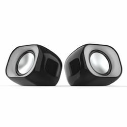 HP DHS-2111 haut-parleur 2-voies Noir, Argent Avec fil 6 W