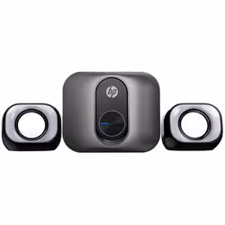 HP DHS-2111S, 2.1 canaux, 11 W, PC/ordinateur portable, Gris, 1-voie, 6 W