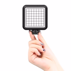 Ulanzi VL49, 49 ampoule(s), LED, Lumière blanche douce, 5500 K, Noir, Lithium