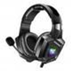 Casque gaming - Onikuma - K8 - RGB - Noir - Sur-oreille - Micro intégré